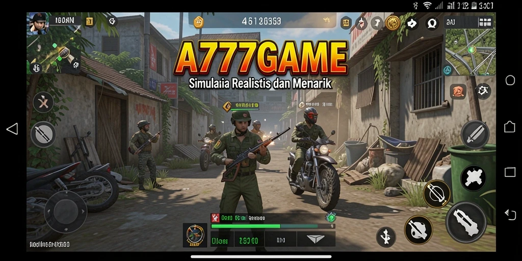 Tampilan gameplay A777GAME yang memukau dan penuh interaksi.