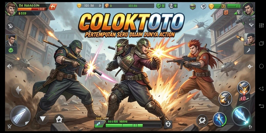 Tangkapan layar gameplay COLOKTOTO yang penuh aksi dan adrenalin.