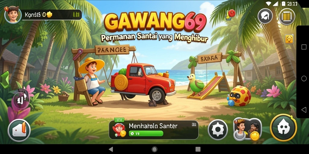 Tampilan gameplay seru dari GAWANG69 yang menarik.