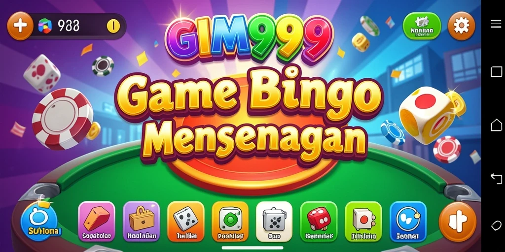 Gameplay Bingo yang seru dan interaktif di GIM999.