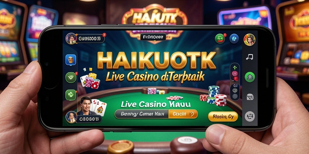 Tampilan seru gameplay HAIKUOTK Live Casino.