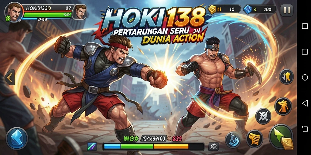 Tampilan aksi seru HOKI138 dalam pertarungan yang mendebarkan.