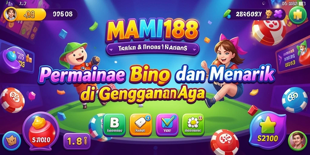 Tampilan gameplay seru dari MAMI188 dengan tema Bingo yang menarik.