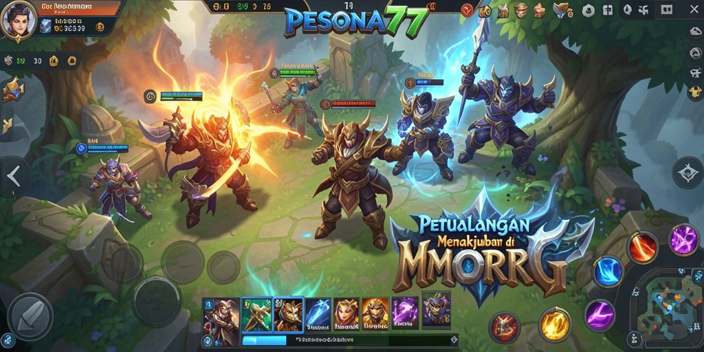 Gameplay seru dan menantang di PESONA77.