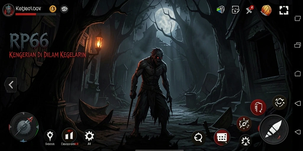 Tampilan gameplay RP66 yang menakutkan dan mencekam.