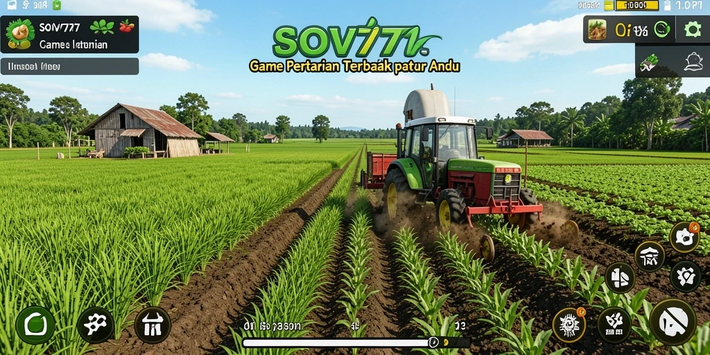 Tampilan gameplay menarik dari dunia pertanian SOV777.