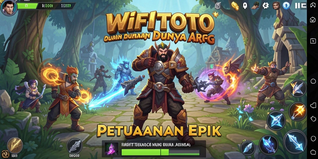 Tampilan gameplay WIFITOTO yang memukau dan penuh aksi.